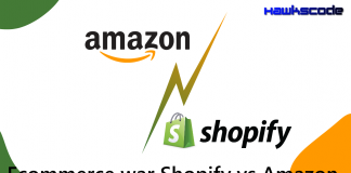 Ecommerce war Shopify vs Amazon