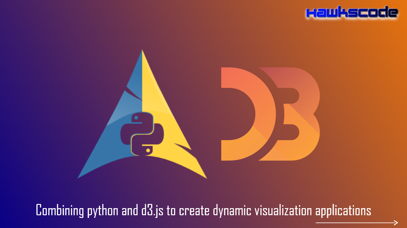 Combining python and d3.js to create dynamic visualization applications